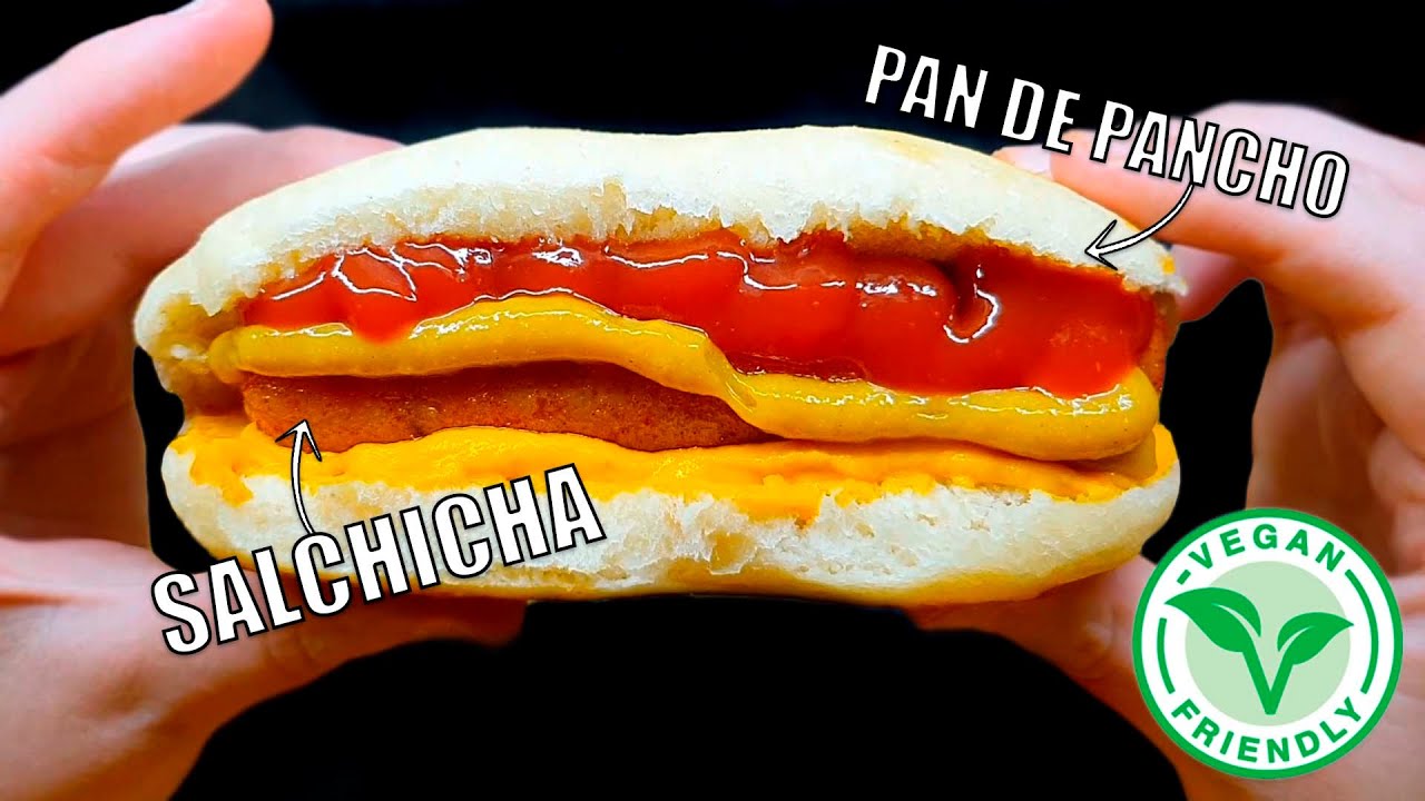 SALCHICHAS VEGANAS (SIN TACC) + PAN DE PANCHO + PURE NIVEL DIOS - soyvelen ft. @pancitoboy
