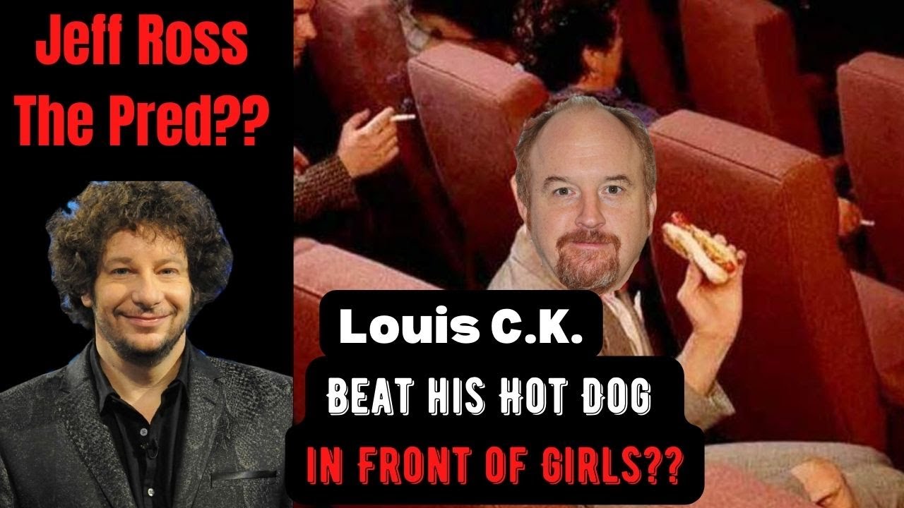 Jeff Ross A Monster Turned Predator? Louis C.K. Beat his Pud To Co Workers WOKE Hollywood! THE FACTS