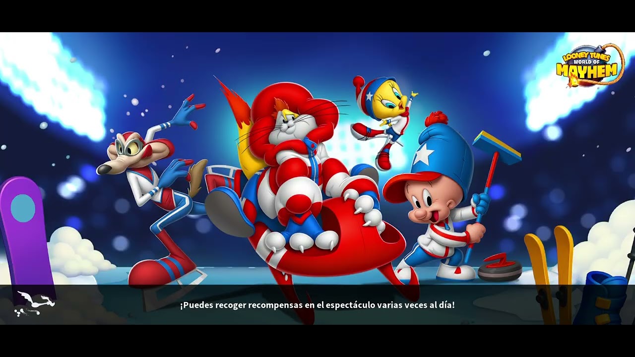 Jugando looney toones