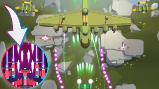 Jogo Relaxante de Avião Para Celular Céu Ardente: Combate Aéreo 3D Android ios Gameplay screenshot 4