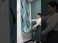#TV background wall #Old house renovation #old wall renovation ideas #homedecor #shortvideo #viral