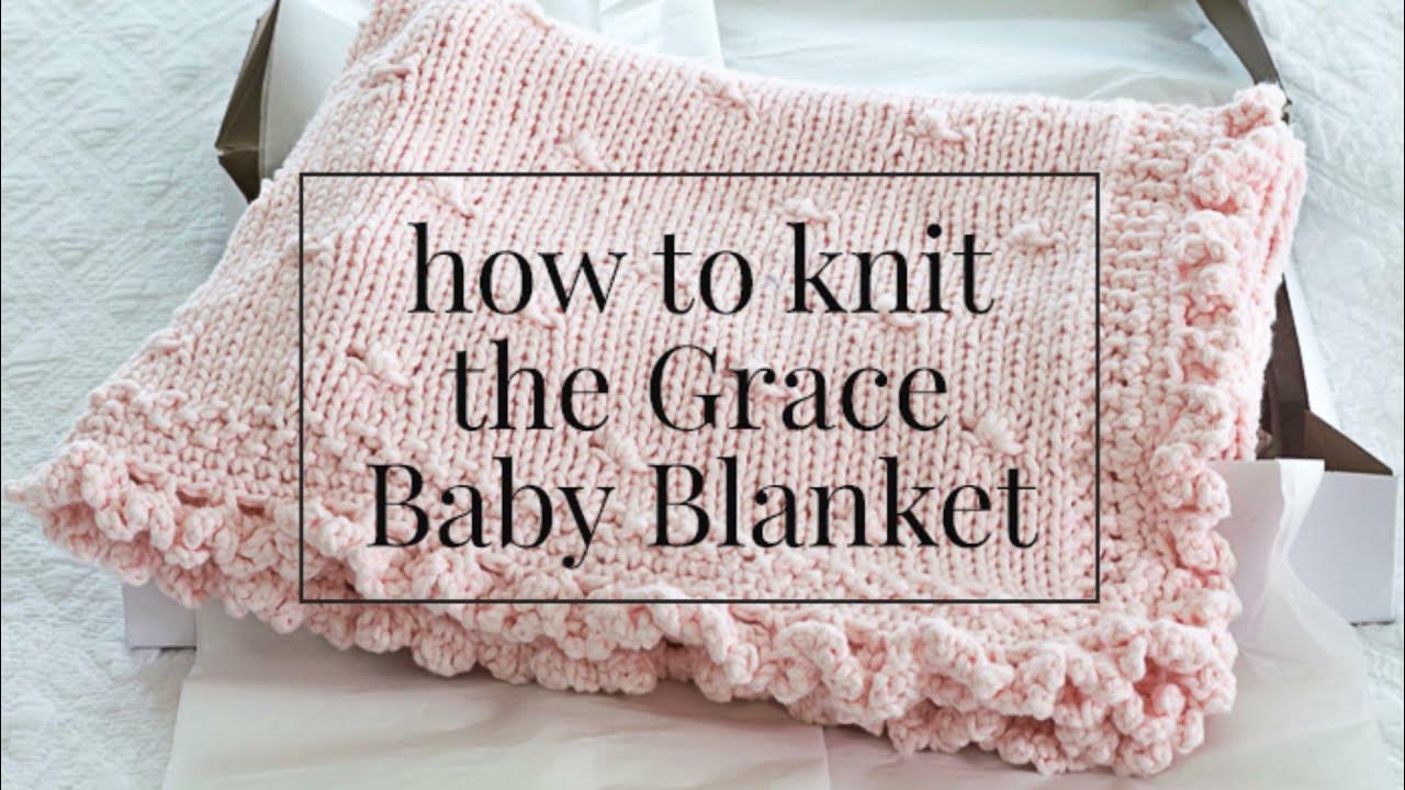 Basketweave Baby Blanket - Knitting Pattern - Leelee Knits