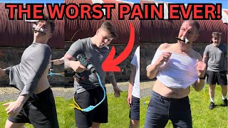 The WORST Pain Challenge….. We Have EVER Done!! (Don't Make A Noise)