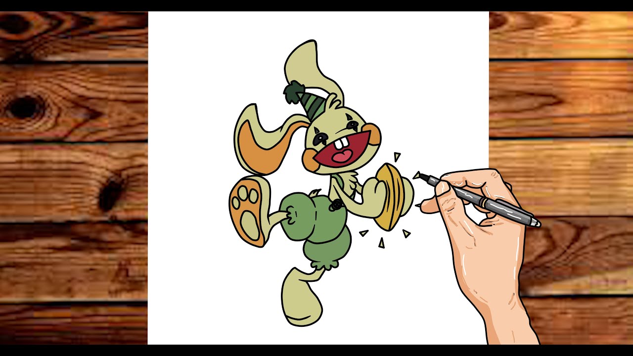How To Draw Bunzo Bunny Poppy Playtime Ch 2 Draw & Color YouTube