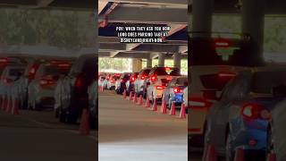 🙃 Disneyland Parking Lately… #Disneyland