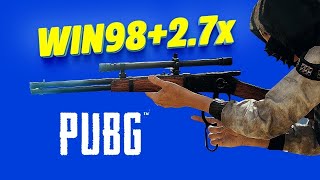 PUBG:BATTLEGROUNS WIN98+2.7x