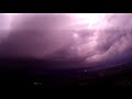 Lightning Storm Drone Flight &amp; Crash Hubsan H501S