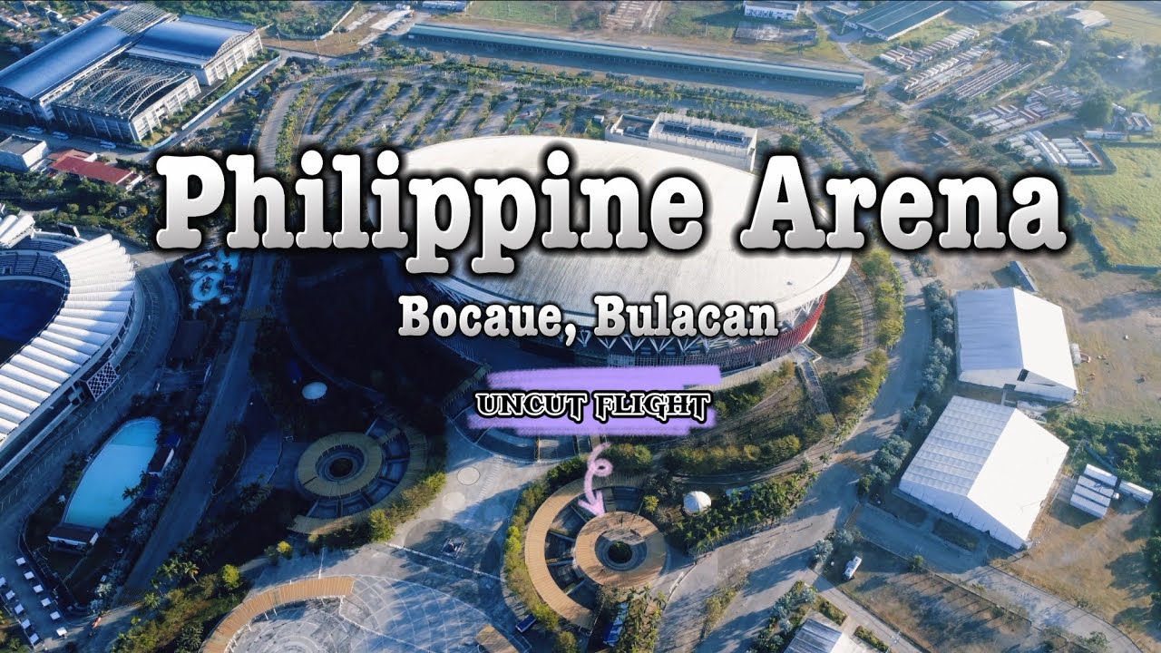 Single Flight on Philippine Arena in Bocaue Bulacan using DJI MINI2 ...