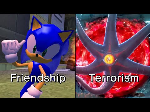 Shadow the Hedgehog: Hero Path vs Dark Path