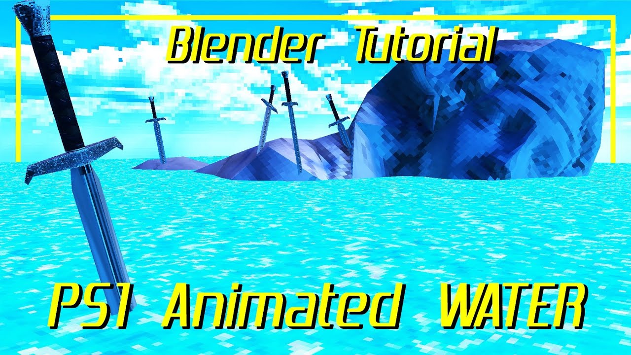 Tutorial: Creating Fake Anime water Blender 2.8 - BlenderNation