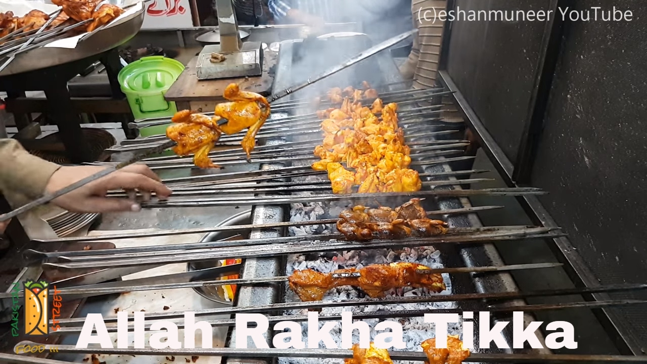 Allah Rakha Tikka | Gujranwala Street Food - YouTube