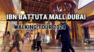 4K IBN Battuta Mall Dubai, Most Beautiful Architectural Design Mall in UAE | Full Walking Tour🇦🇪