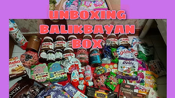 PART 1| UNBOXING Balikbayan box from Mamita & kuya RR from ITALY | Grazie Mille🥰