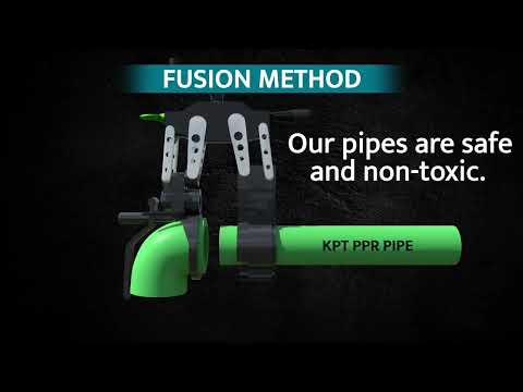 KPT Pipes | 100% Food Grade | No Solvents or Chemical Adhesives | Healthy Drinking