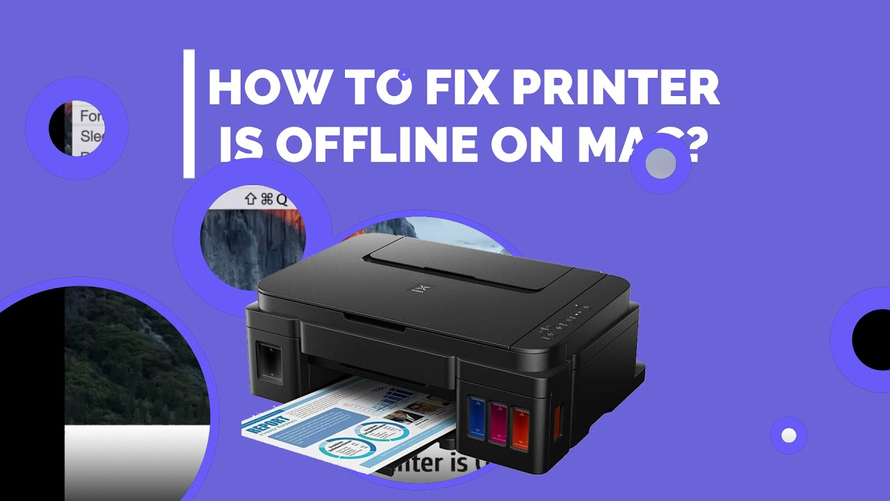 How to Printer is Offline on Mac OS Printer Helpers - YouTube