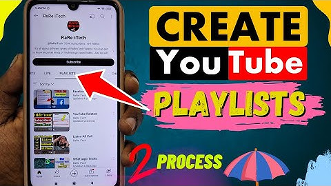 How to create Playlist on YouTube channel 2025 | New Update