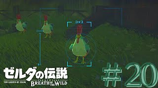 【女性実況】# ２０　コッコちゃんどこぉ！！！！！！？？？【ゼルダの伝説 ブレス オブ ザ ワイルド】