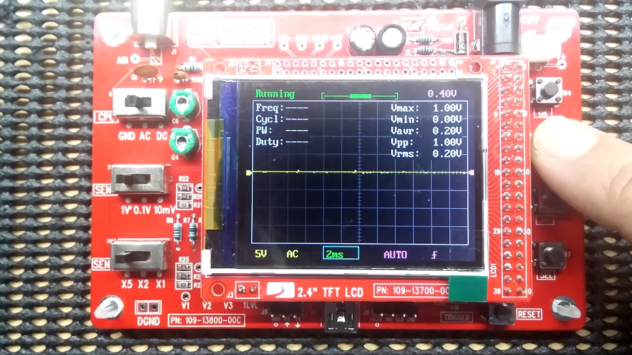 DSO 138 Oscilloscope problem YouTube