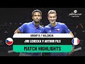 Jiri Lehecka v Arthur Fils Highlights | Czechia v France Davis Cup 2024 Finals Group Stage