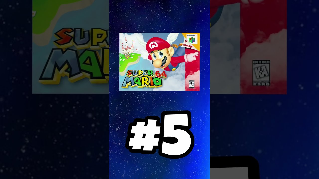 Ranking Every Mainline 3D Mario Game