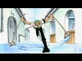 One Piece Funny Moment - Roronoa Zoro uses Three Mop Style (Eng Sub) [1080HD]