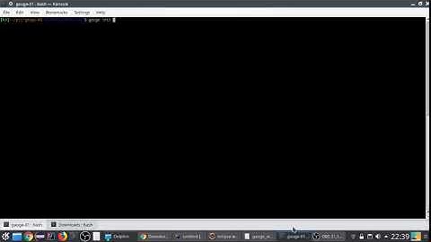 Gauge (thoughtworks) 03 - Start Java example project