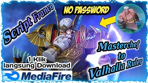 Script Franco Masterchef to Valhalla Ruler no pass