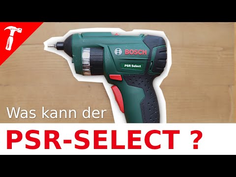 BOSCH PSR Select | - Lohnt sich der Kauf? Die Bewertung zum Akkuschrauber | ROB RENOVIERT