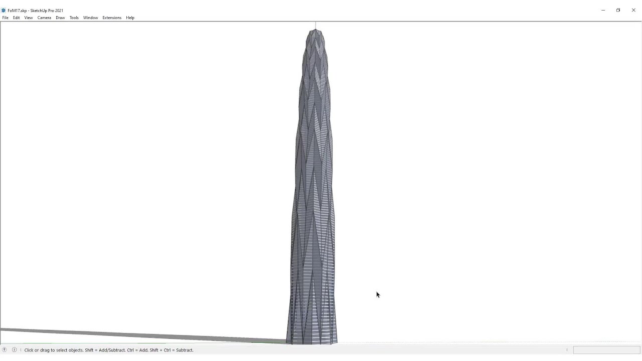 3d modeling Chengdu Greenland Tower by Adrian Smith and Gordon Gill ...