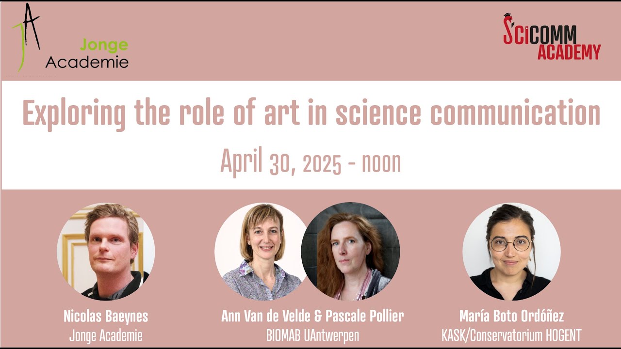 SciComm Academy lunch talk: Exploring the role of art in science ...