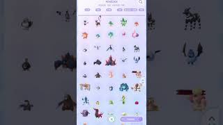 Minha Pokédex / My Pokedex (so far) - Pokémon Go