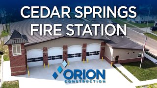 Cedar Springs Fire Station by Orion Construction
