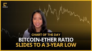 Ether-Bitcoin Ratio Drops to Lowest Since April 2021 | Chart of the Day