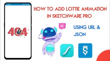 How to add lottie animation in Sketchware pro lottie animatiom kaise add kare Sketchware me