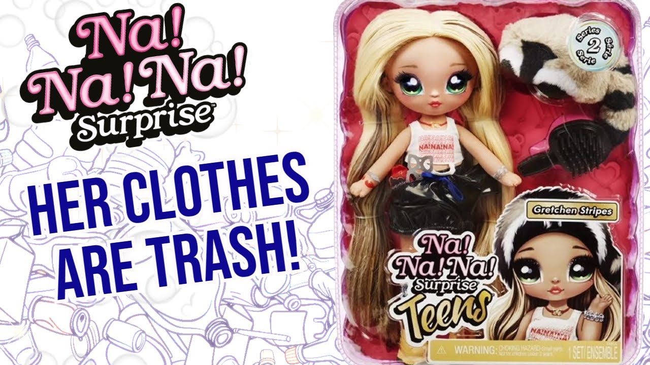 na-mama3⭐様 リクエスト 4点 まとめ商品 A TRASH PANDA! | Na! Na! Na! Surprise Teens - Gretchen Stripes