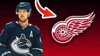 Vancouver Canucks TRADE Elias Pettersson To Detroit Red Wings? | NHL Trade Rumors