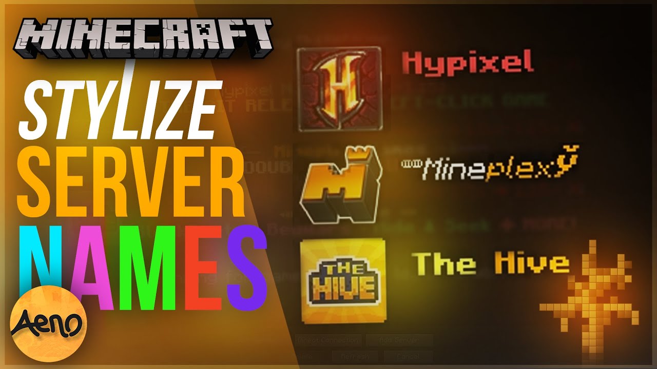 🎨 How to Color & Stylize Server Names — Customize Minecraft's