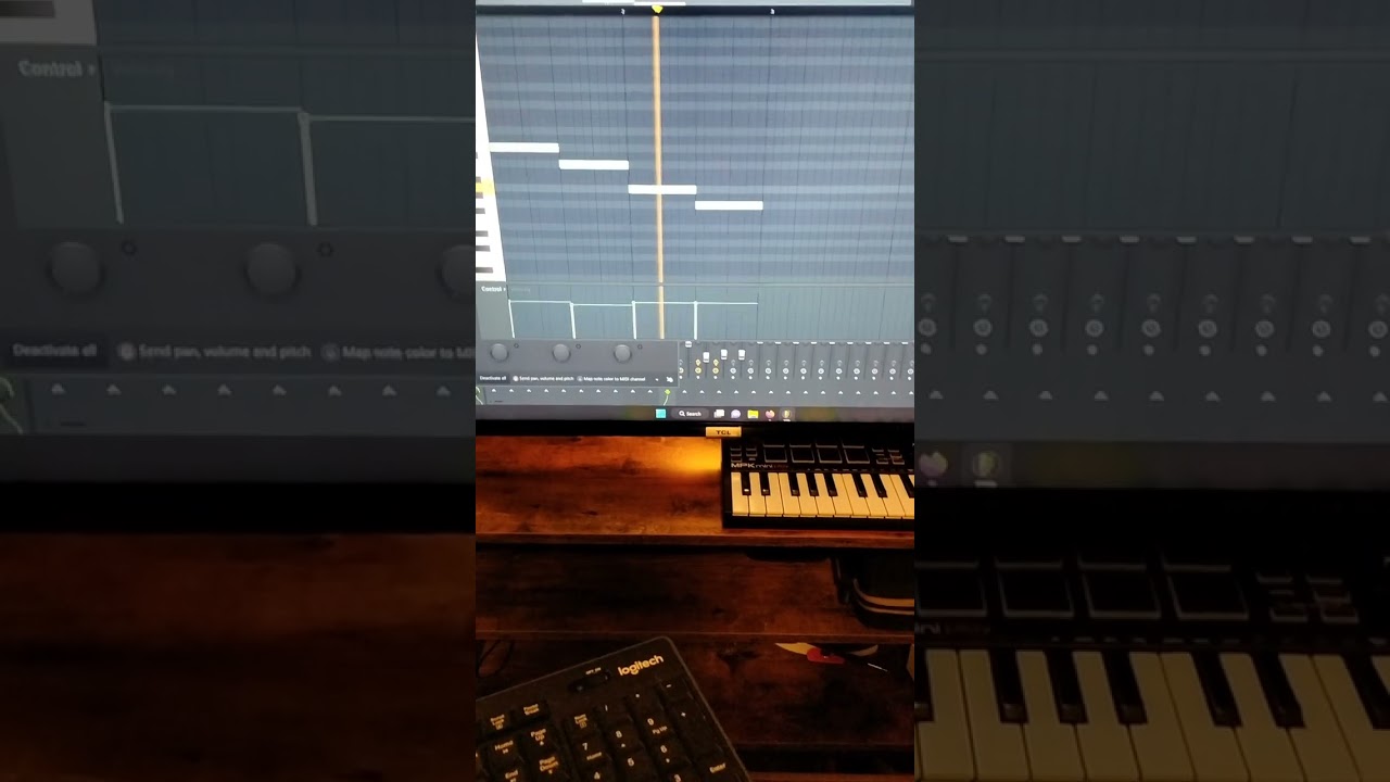 8bit midi out sound difference