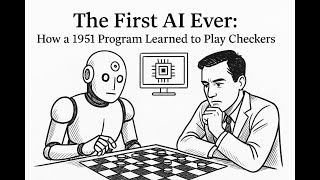 The First AI Ever: How a 1951 Program Learned to Play Checkers