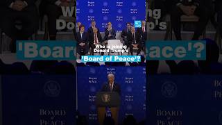Famous Who is joining Donald Trump's 'Board of Peace'? • FRANCE 24 English Profile