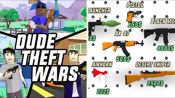 Dude Theft Wars All Weapons Full Unlocked Android Gameplay Walkthrough Part 49