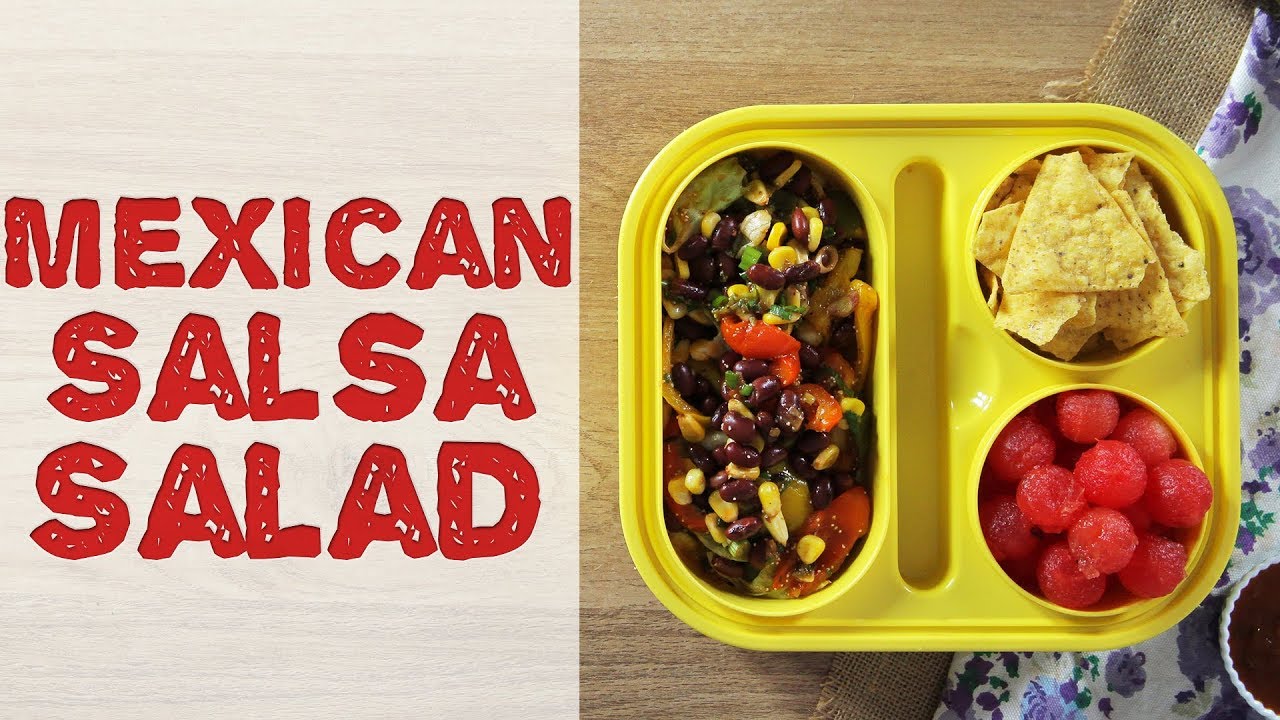 Mexican Salsa Salad Recipe | How To Make Mexican Salad Recipe | Healthy Salad Recipe For Kids | India Food Network