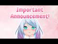 Big Important Announcement