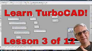 Lesson 3 of 12 - Use TurboCAD to Draw the Snapper Frame