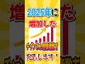 【結果発表】2025年に増加したチャンネル登録者数は！【企業勢Vtuber】 #vtuber vtuber #推しをお探しですか #shorts