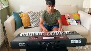 Korg Pa700 sound test #korgpa700 #piano #rikrocks #music #keyboardist