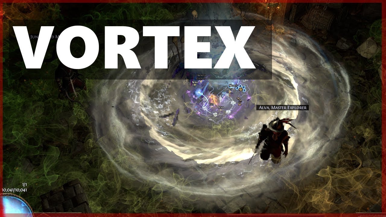 Corrupted ev vortex