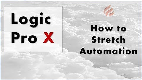 Logic Pro X: How to Stretch Automation | BCOA