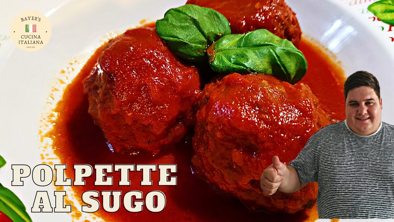Klassische Italienische Hackbällchen in Tomatensoße alla BAYER'S CUCINA ITALIANA !