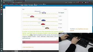Workman Touchtyping progress (51 WPM)